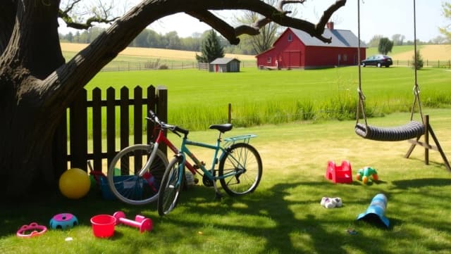 Anna Lisa Herascu barn växer upp på gården