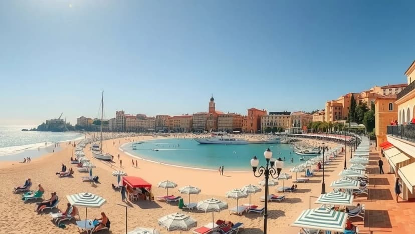 En enkel till Antibes för första gången